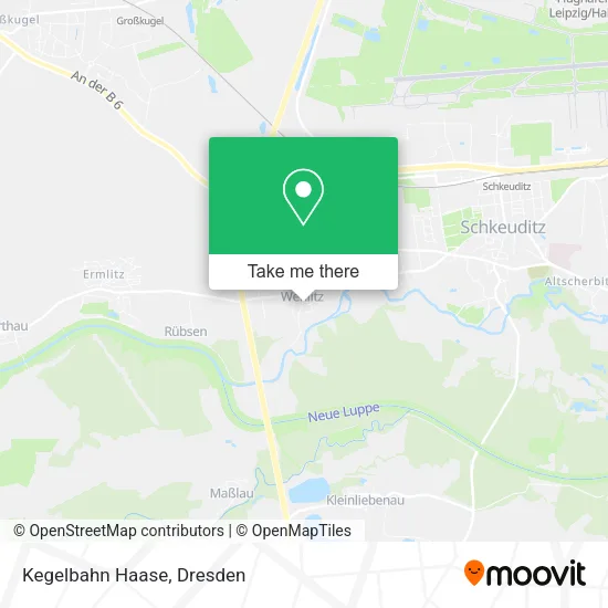 Карта Kegelbahn Haase