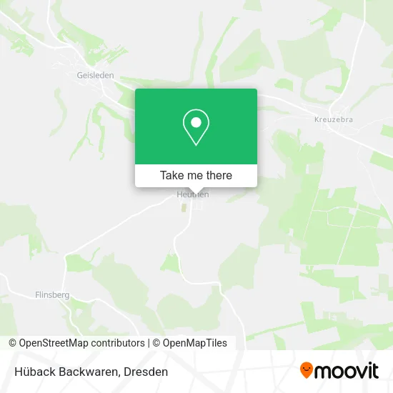 Карта Hüback Backwaren