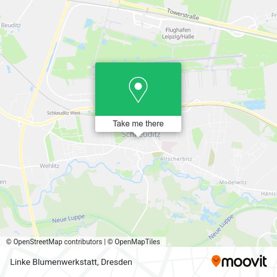 Карта Linke Blumenwerkstatt