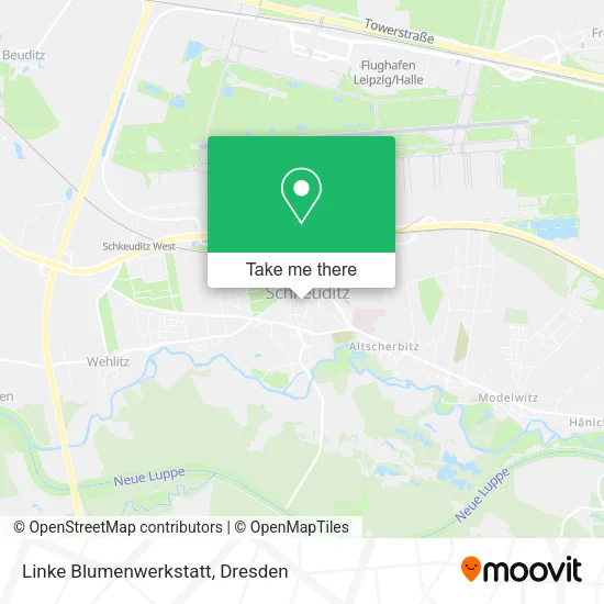 Карта Linke Blumenwerkstatt