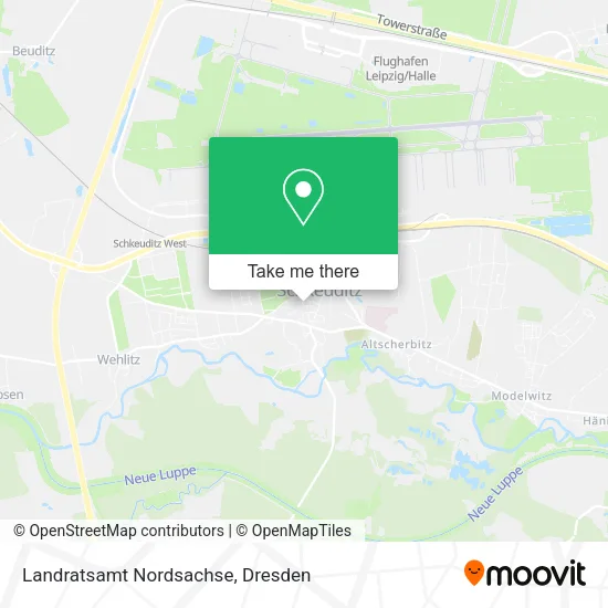 Карта Landratsamt Nordsachse