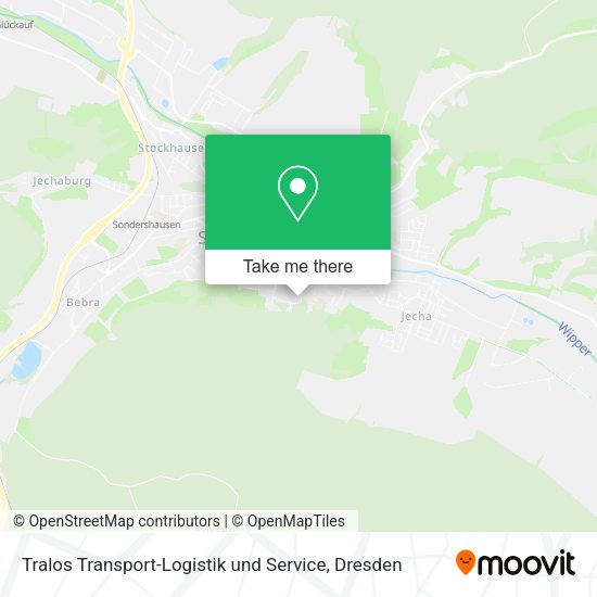 Карта Tralos Transport-Logistik und Service