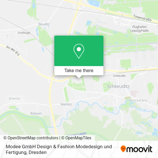 Карта Modee GmbH Design & Fashion Modedesign und Fertigung