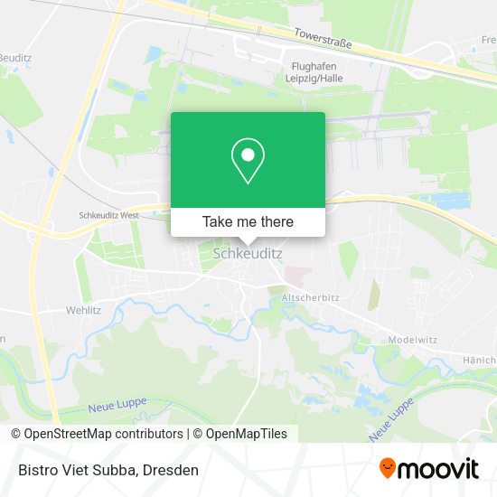 Карта Bistro Viet Subba
