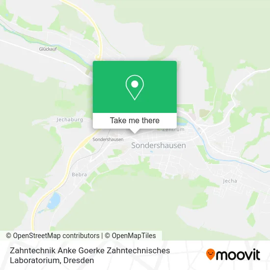 Карта Zahntechnik Anke Goerke Zahntechnisches Laboratorium