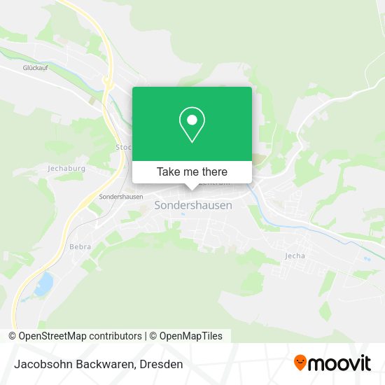 Карта Jacobsohn Backwaren