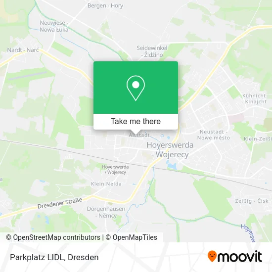 Карта Parkplatz LIDL