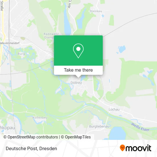 Карта Deutsche Post