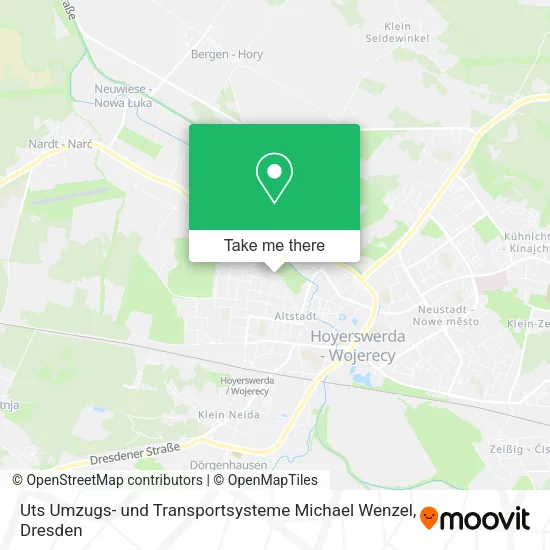 Карта Uts Umzugs- und Transportsysteme Michael Wenzel