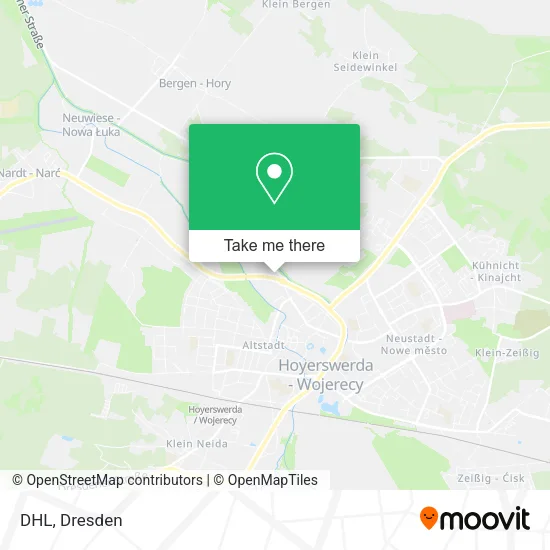 Карта DHL