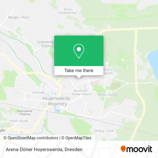 Карта Arena Döner Hoyerswerda