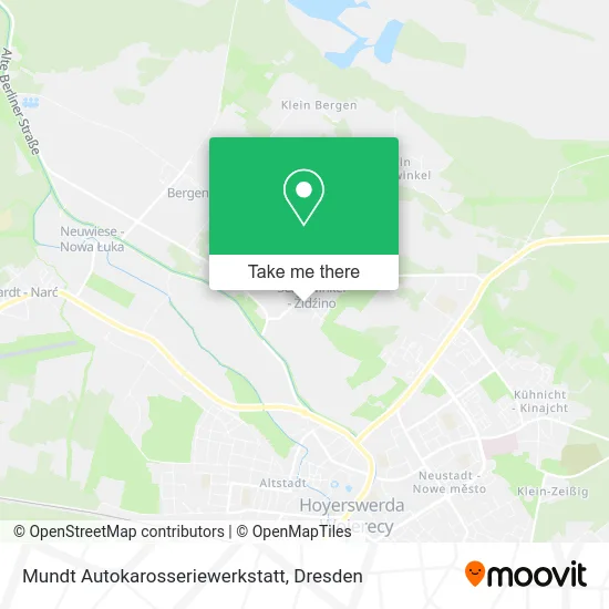 Карта Mundt Autokarosseriewerkstatt