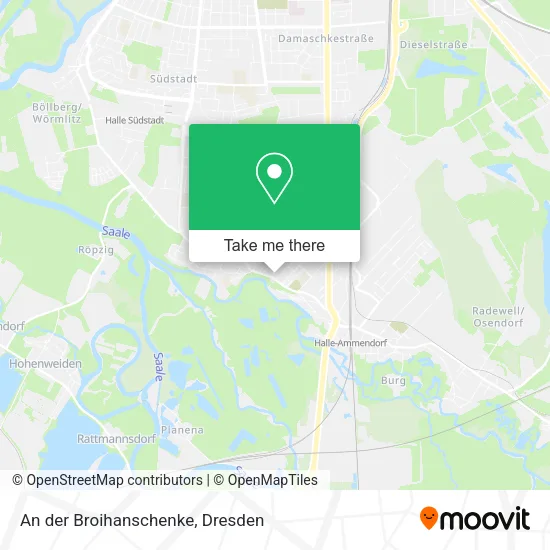 Карта An der Broihanschenke