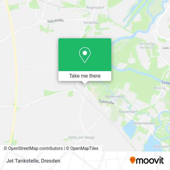 Карта Jet Tankstelle