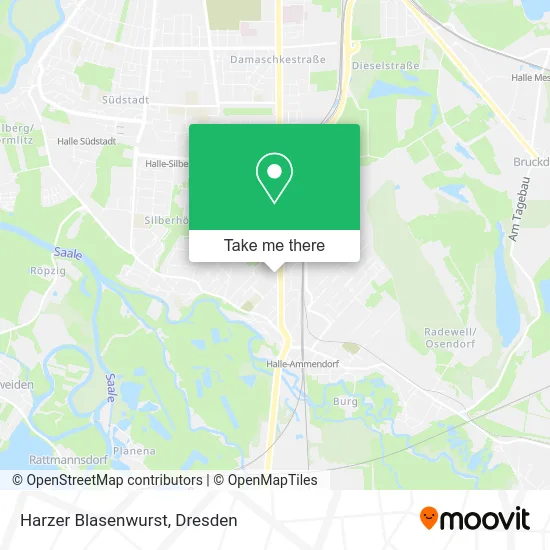 Карта Harzer Blasenwurst