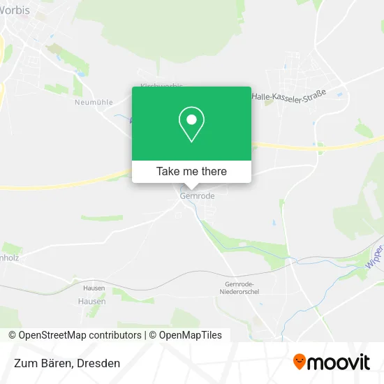 Карта Zum Bären