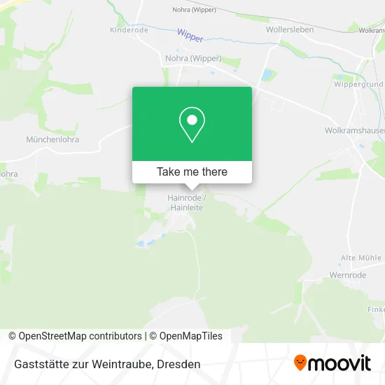 Карта Gaststätte zur Weintraube