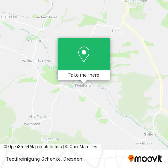 Карта Textilreinigung Schenke