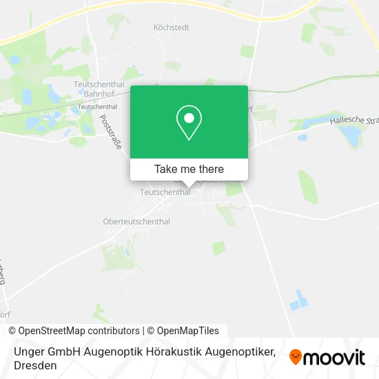 Карта Unger GmbH Augenoptik Hörakustik Augenoptiker