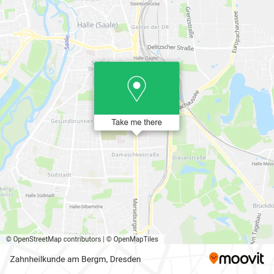 Карта Zahnheilkunde am Bergm