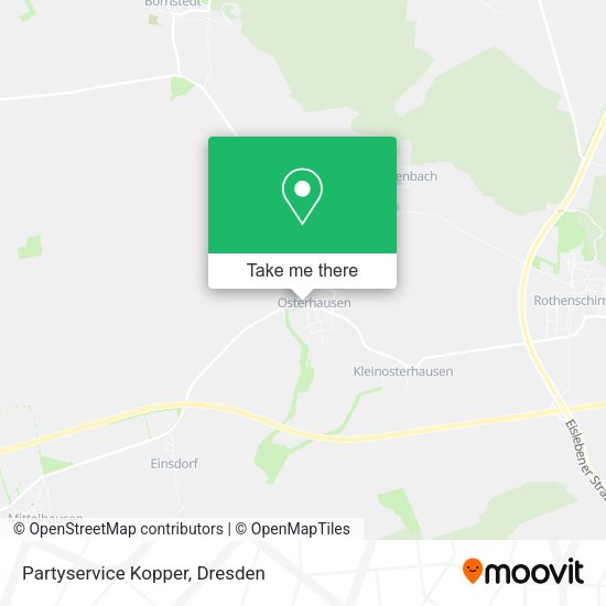 Карта Partyservice Kopper