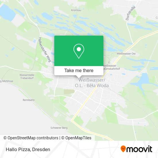 Карта Hallo Pizza