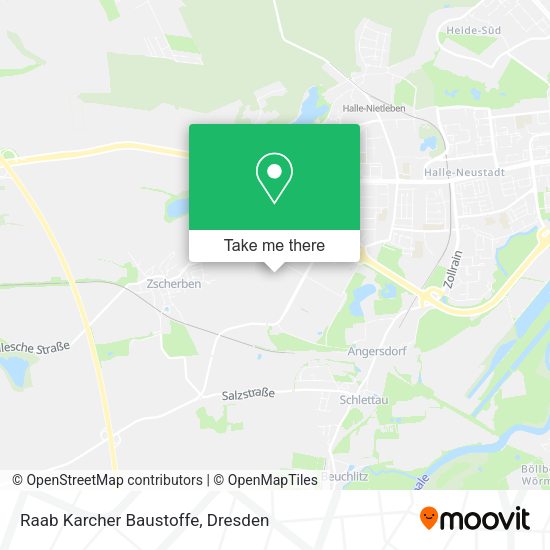 Карта Raab Karcher Baustoffe