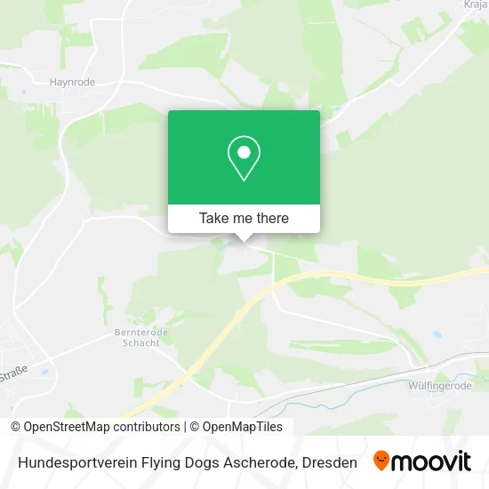 Карта Hundesportverein Flying Dogs Ascherode