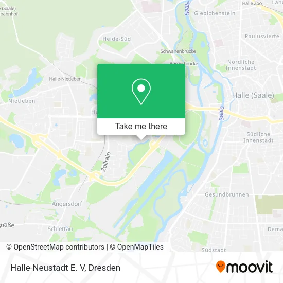 Карта Halle-Neustadt E. V