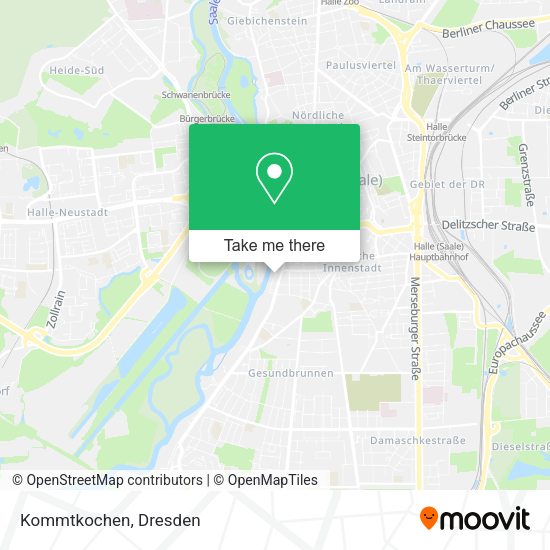 Карта Kommtkochen
