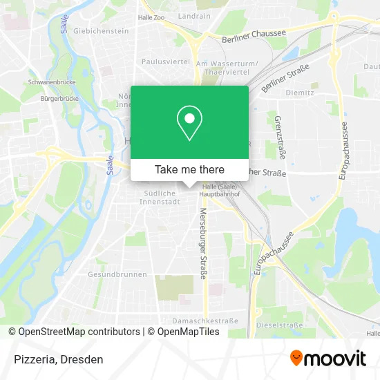 Pizzaria map