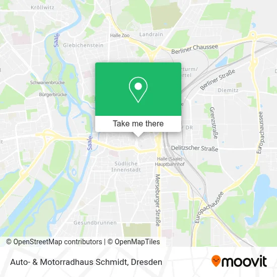 Auto- & Motorradhaus Schmidt map