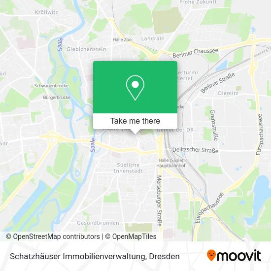 Карта Schatzhäuser Immobilienverwaltung