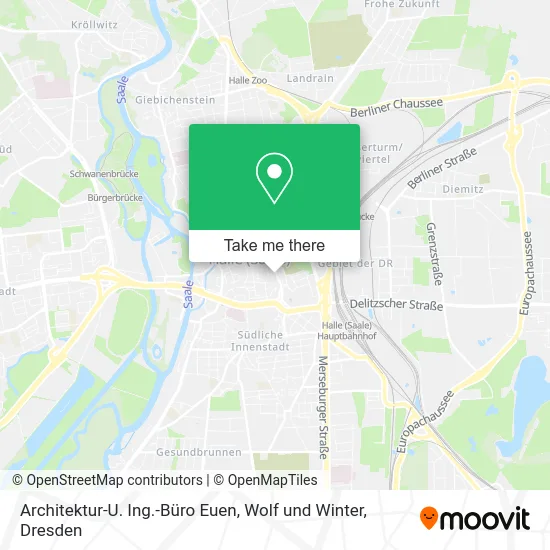 Карта Architektur-U. Ing.-Büro Euen, Wolf und Winter