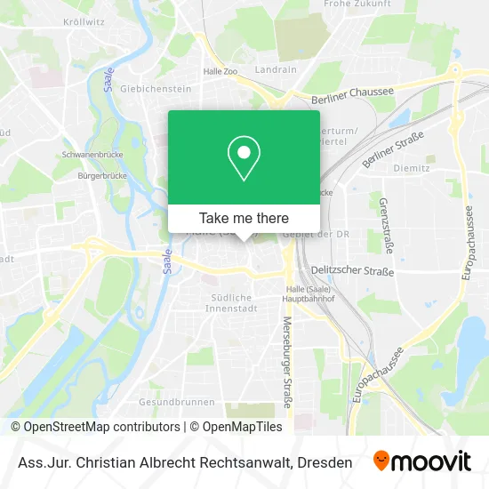 Карта Ass.Jur. Christian Albrecht Rechtsanwalt