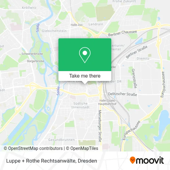 Карта Luppe + Rothe Rechtsanwälte