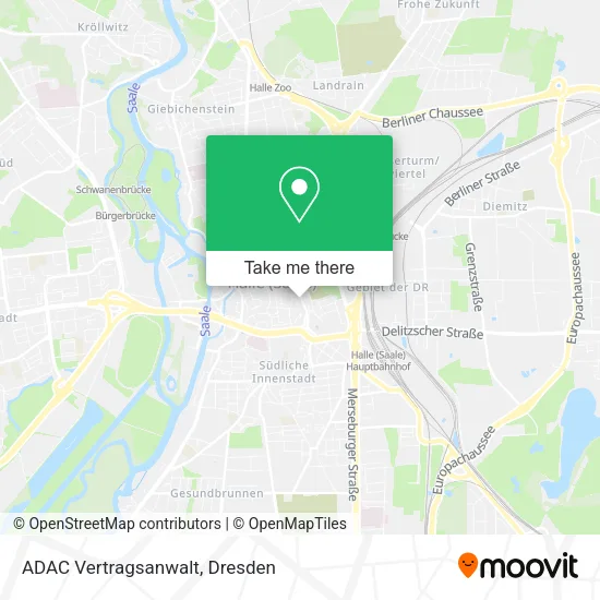 Карта ADAC Vertragsanwalt