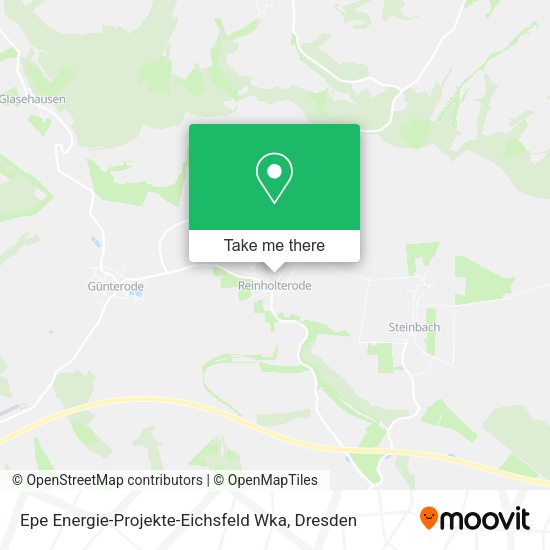 Карта Epe Energie-Projekte-Eichsfeld Wka