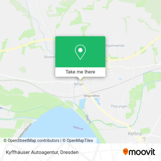 Карта Kyffhäuser Autoagentur