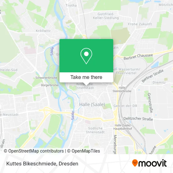 Карта Kuttes Bikeschmiede