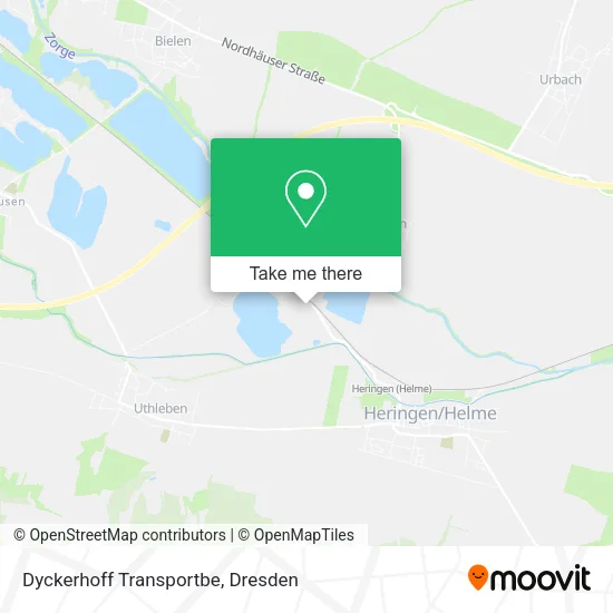 Карта Dyckerhoff Transportbe