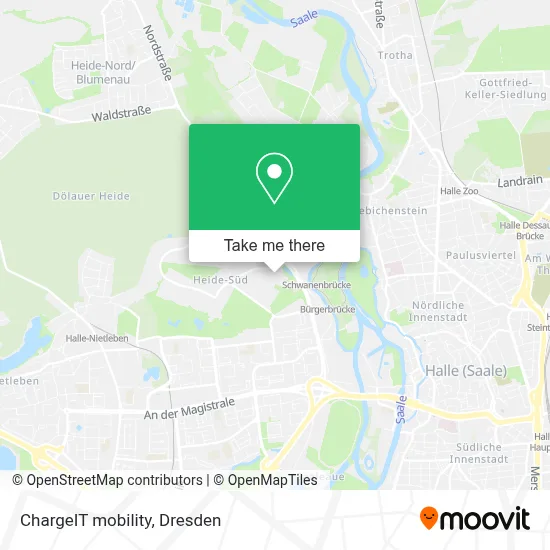 ChargeIT mobility map