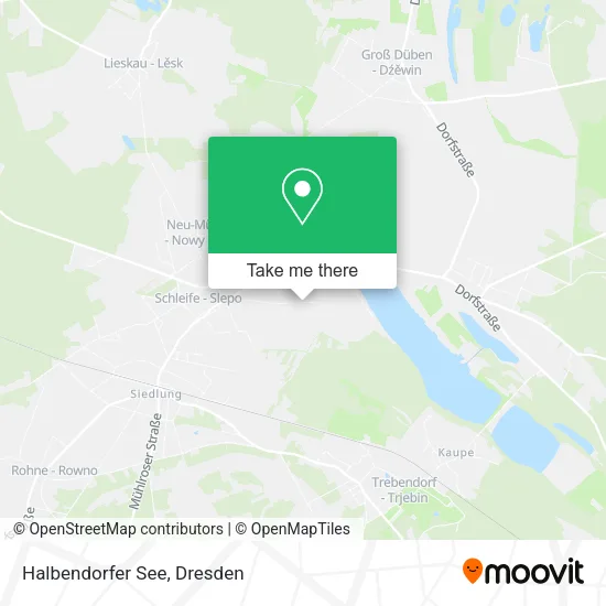 Карта Halbendorfer See