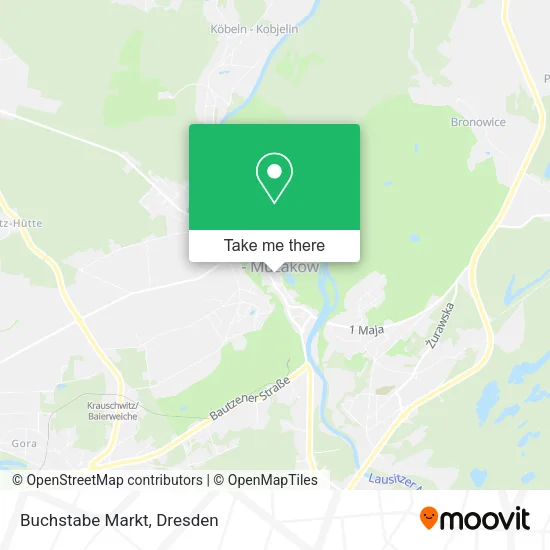 Карта Buchstabe Markt