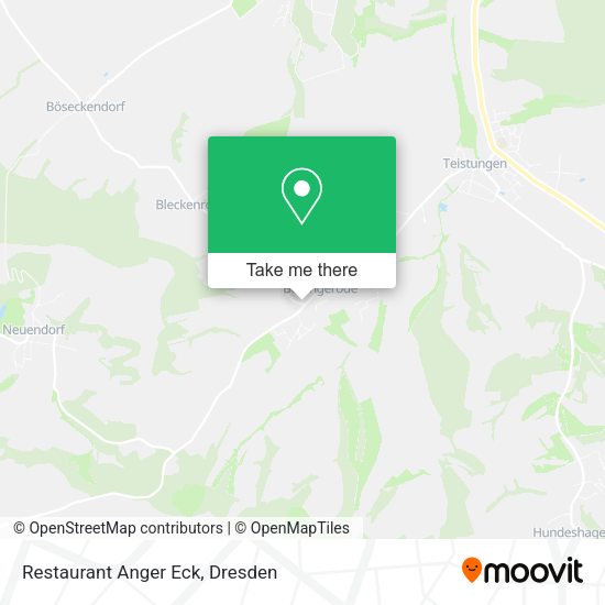 Карта Restaurant Anger Eck