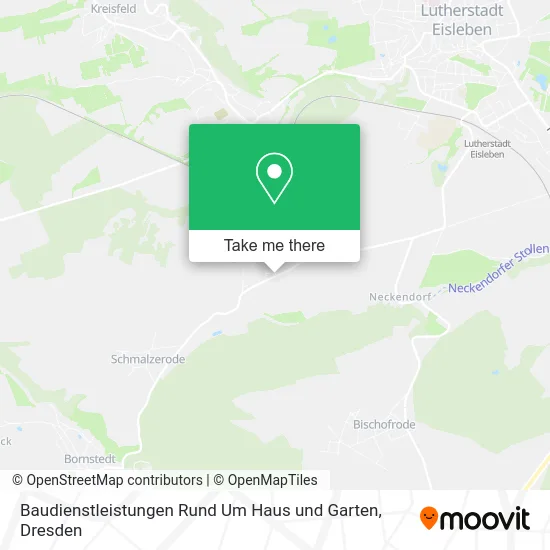 Baudienstleistungen Rund Um Haus und Garten map