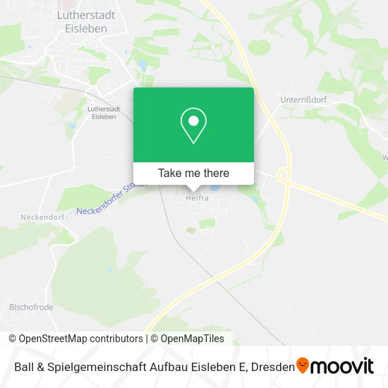 Ball & Spielgemeinschaft Aufbau Eisleben E map