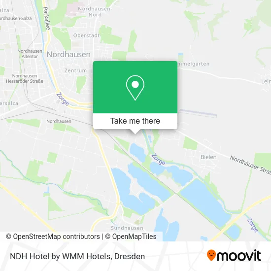 Карта NDH Hotel by WMM Hotels