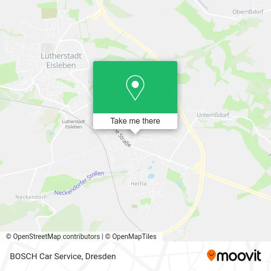 BOSCH Car Service map