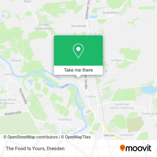 Карта The Food Is Yours